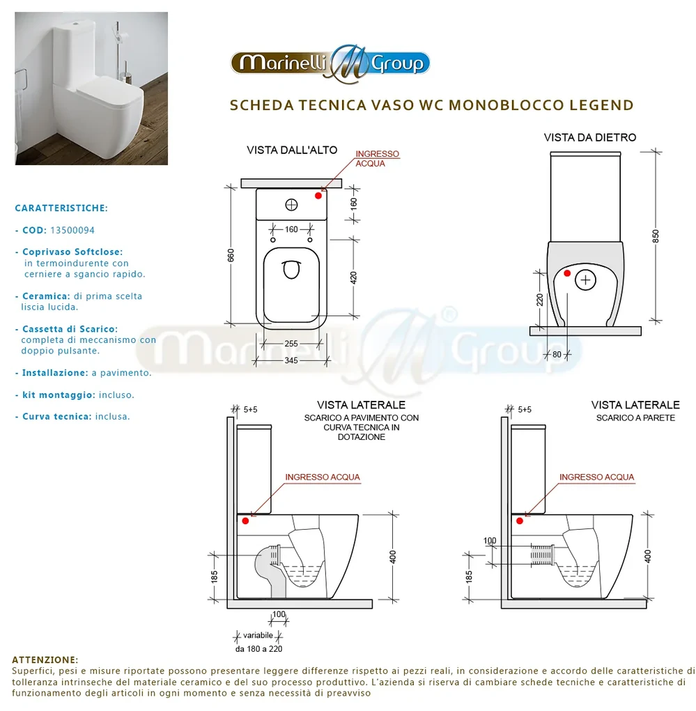 vidaXL Vaso WC in Ceramica da Bagno ad Angolo Bianco