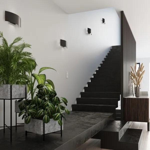 Sollux SL.0937 - Applique  MAGNUS 2xG9/40W/230V nera