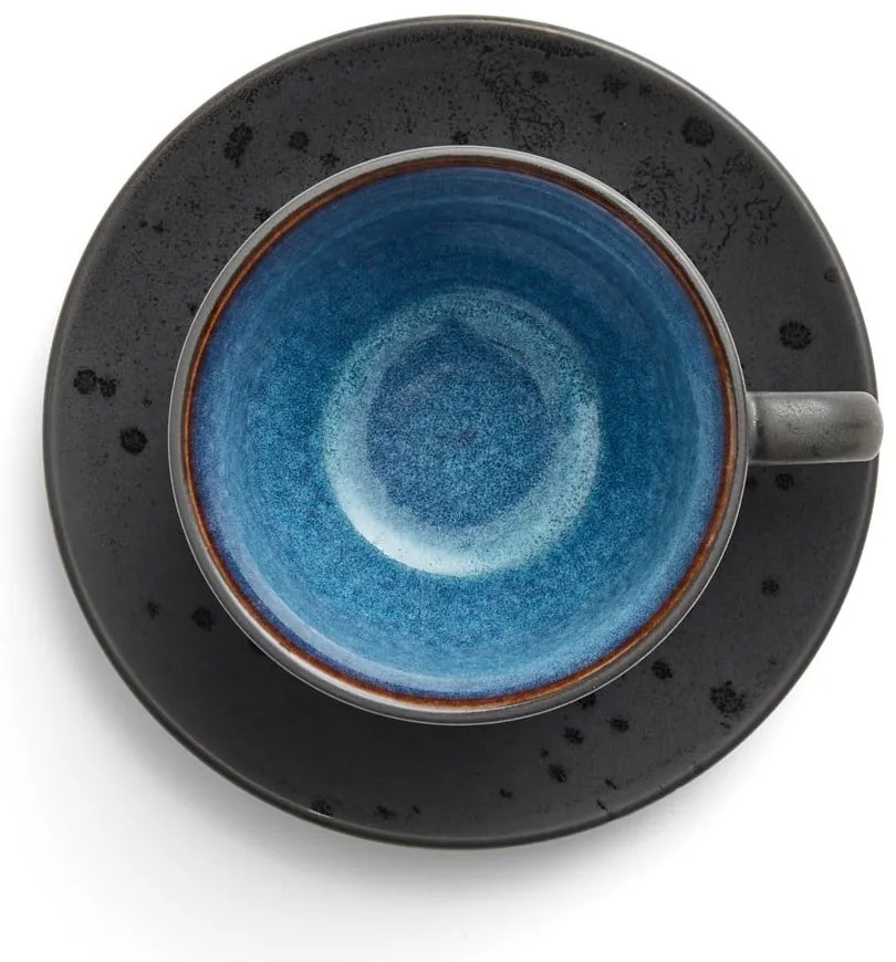 Tazzine in set nere/blu scuro in ceramica 4 pz 240 ml Gastro Black/Mix – Bitz