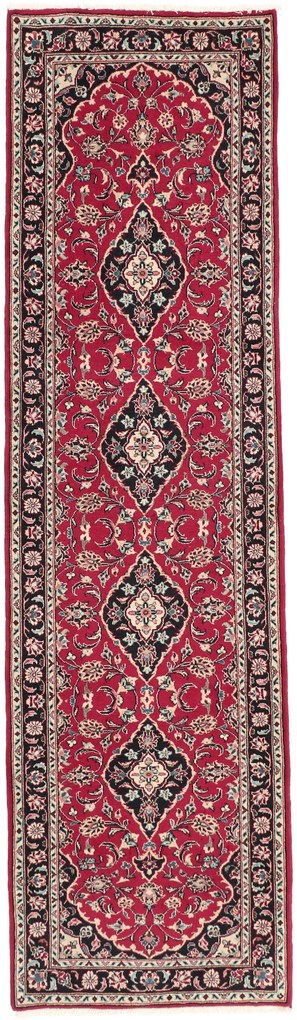 Kashan Tappeto persiano 80 x 280 (Iran) Annodato A Mano