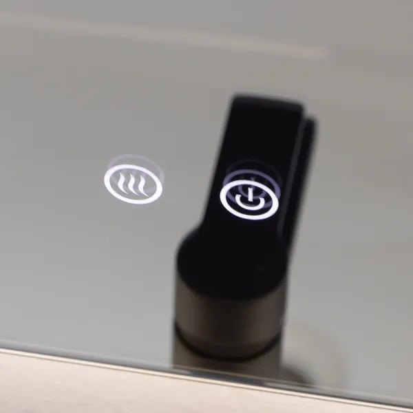 Brilagi - Specchio da bagno riscaldato con retroilluminazione LED dimmerabile DIANA LED/17W/230V 60x60 cm IP44