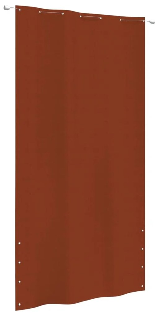 Paravento Per Balcone Terracotta 140x240 Cm İn Tessuto Oxford /