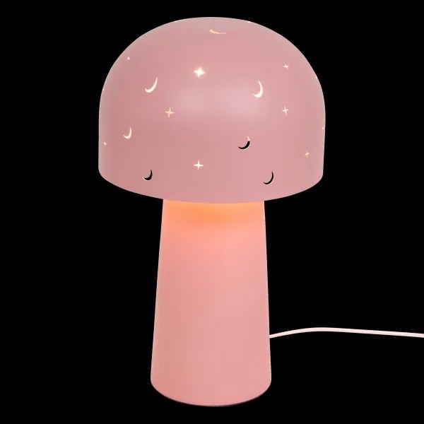 Atmosphera - Lampada da tavolo per bambini STARRY MUSHROOM 1xE14/25W/230V rosa