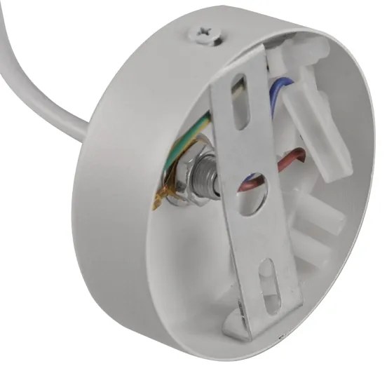 Lampadario a sospensione con filo BAMBOO 1xGU10/10W/230V bianco