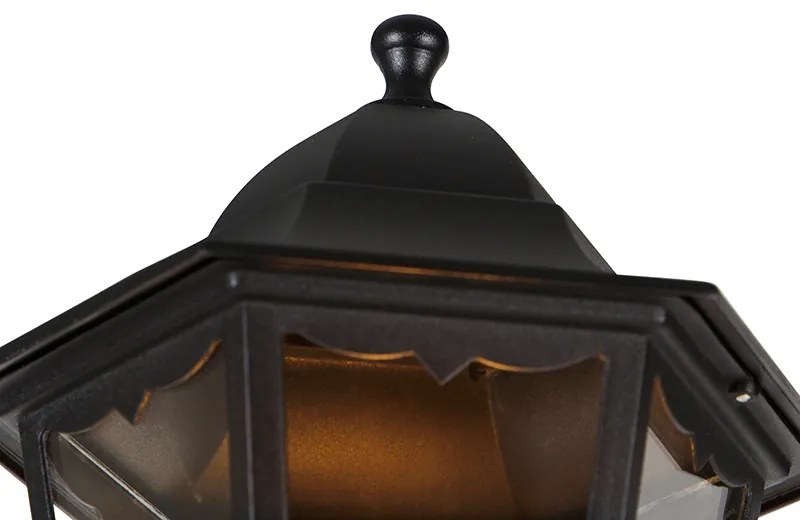 Lanterna da esterno classica nera 200 cm IP44 - Havana