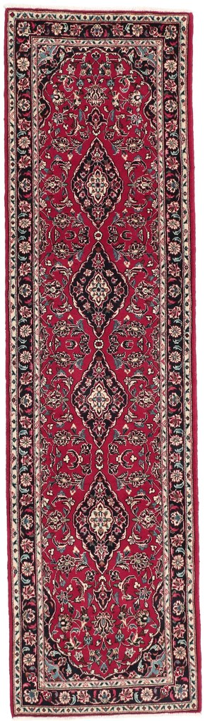 Kashan Tappeto 300x80 (Iran) Annodato A Mano