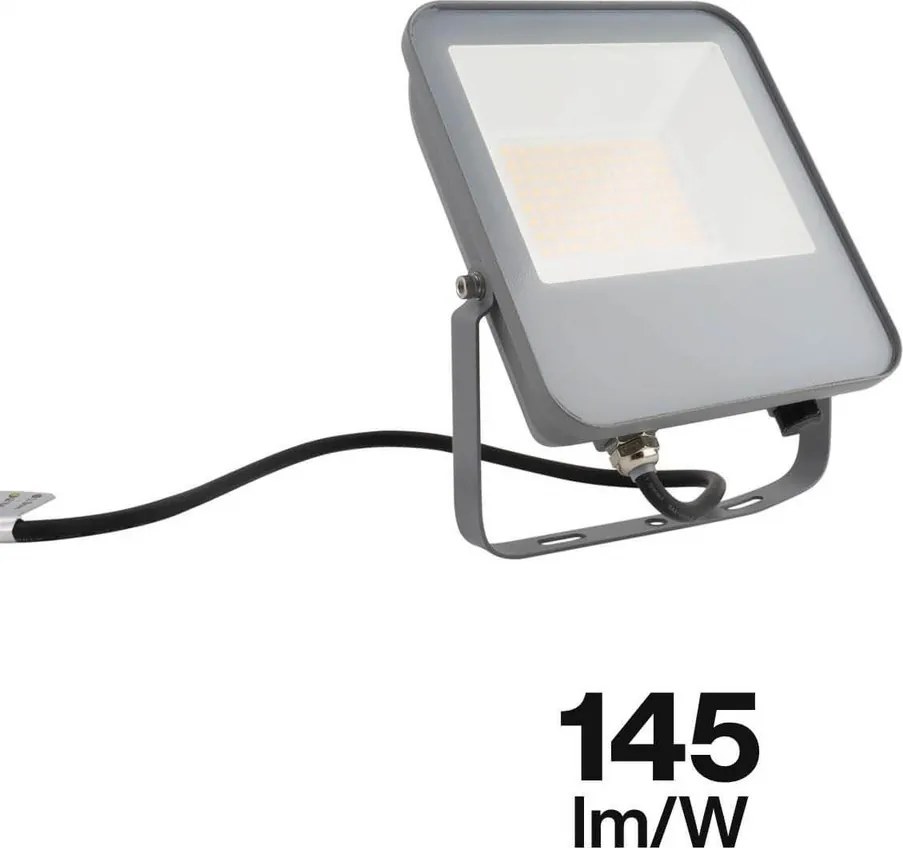 Proiettore LED 30W IP65 145lm/W con Osram chip LED Colore Bianco Naturale 4.000K
