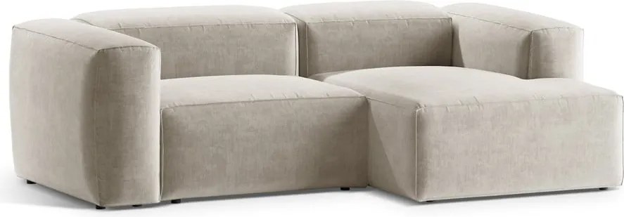 Divano angolare beige (con penisola a destra/con chaise lounge) Bergamo – Cosmopolitan Design