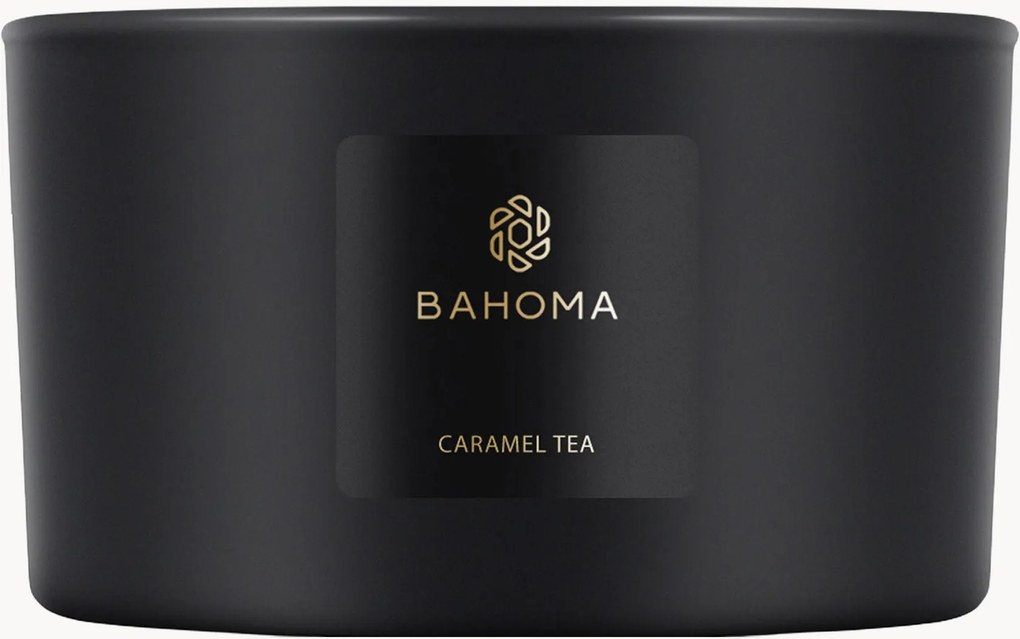 Candela profumata a 3 stoppini Caramel Tea (bergamotto, mandarino, cardamomo)