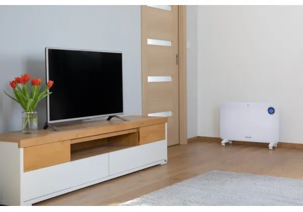 Sencor - Termoconvettore con display LCD e termostato 750W/1500W/230V IP24