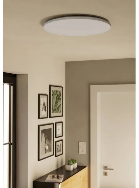 Eglo 901448 - Plafoniera LED da esterno ROVITO 16,8W/230V diametro 50cm IP44 bianco