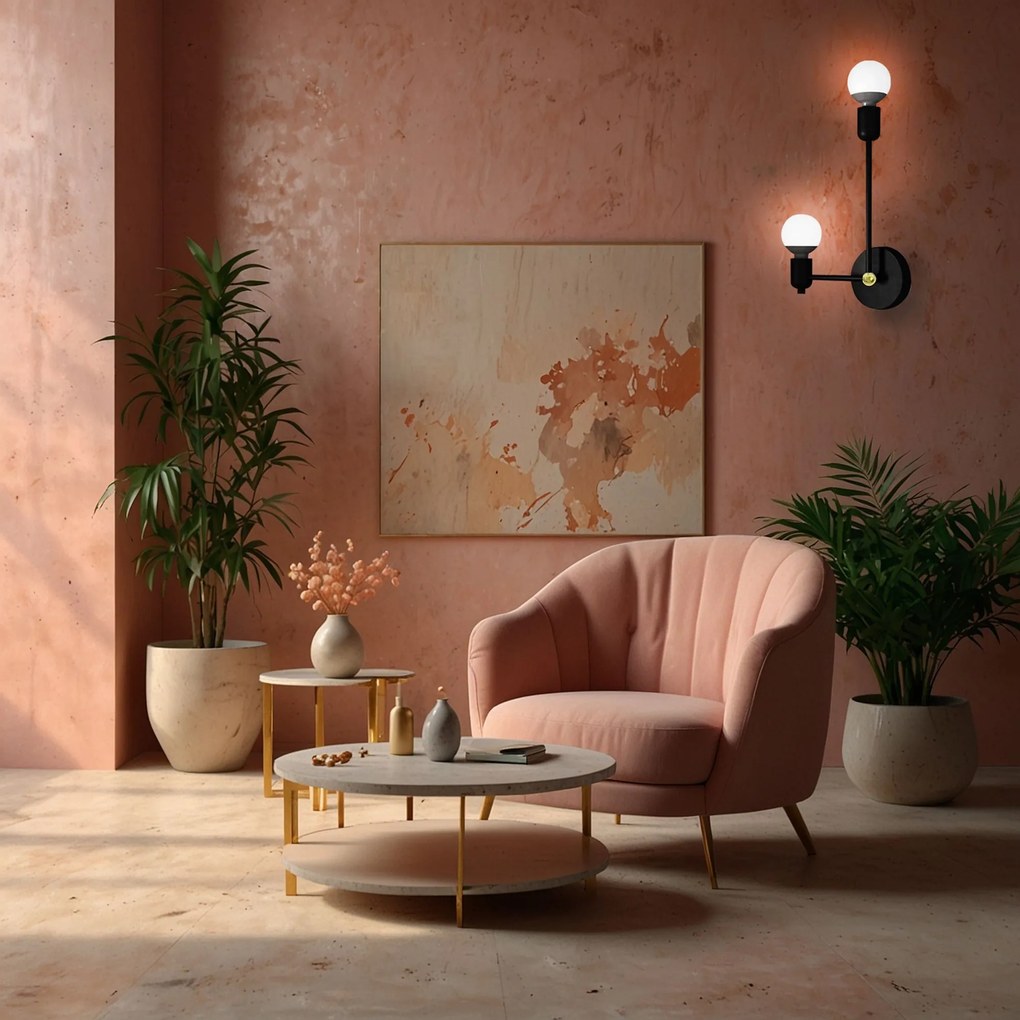 Lampada da parete APP1707-2W BLACK