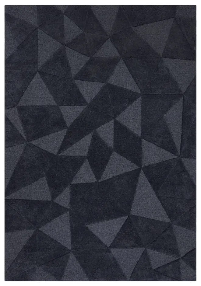 Tappeto in lana grigio 160x230 cm Shard - Flair Rugs