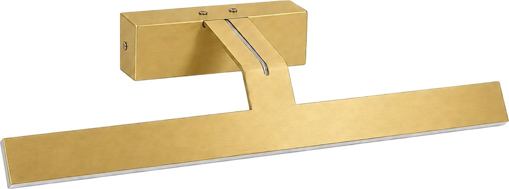 Applique da bagno LED SWE007-1W 43cm BRUSH GOLD