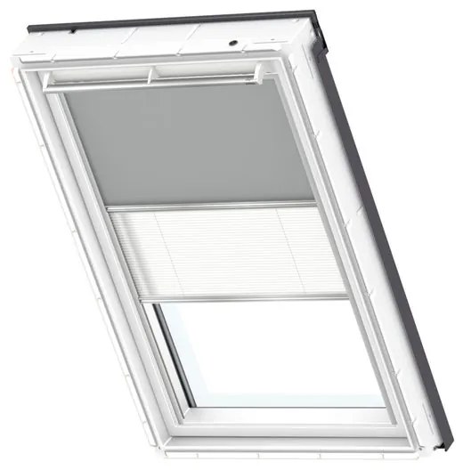 Tenda per finestra da tetto oscurante e filtrante VELUX DFD PK06 0705S L 94 x H 118 cm grigio