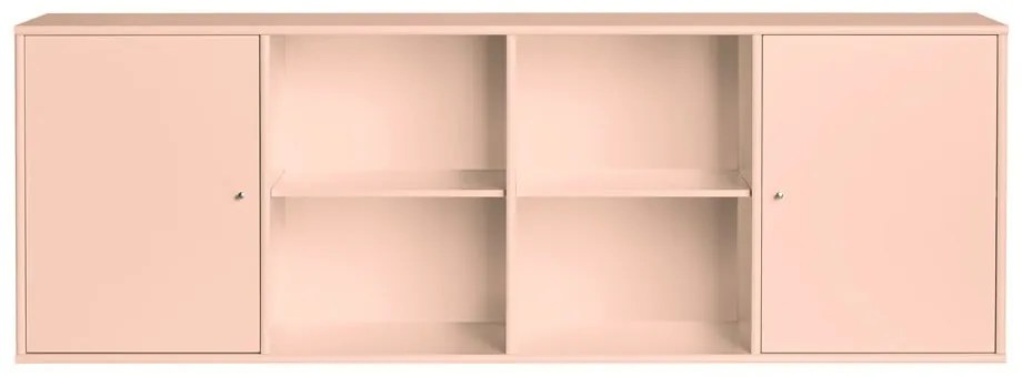 Cassettiera rosa chiaro da appendere 176x61x42 cm Mistral – Hammel Furniture