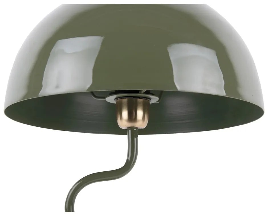 Lampada da tavolo verde (altezza 54 cm) Twist - Leitmotiv