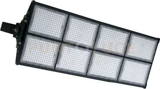 Proiettore led master nero 960w 129600lm 5700k ip65 107,94x20x44,2cm