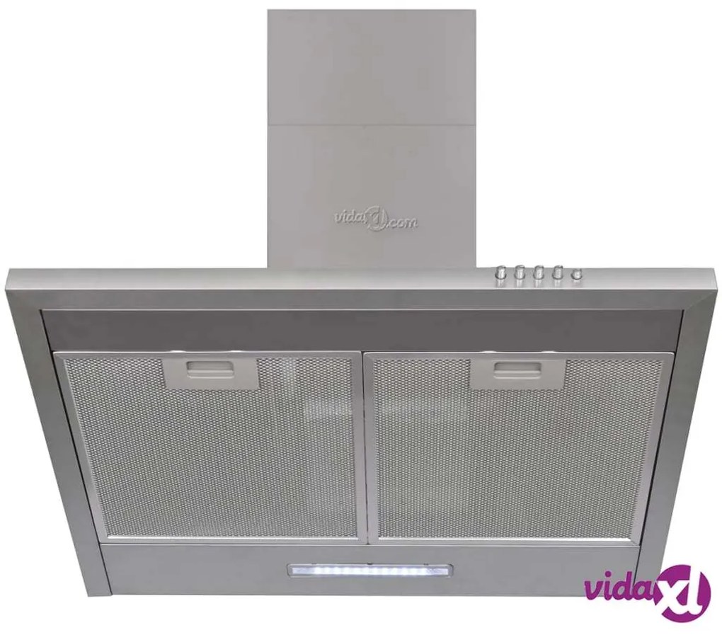 vidaXL Cappa da Cucina in Acciaio Inossidabile 600 mm