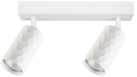 Brilagi - Faretto SELE DIAMANT 2xGU10/30W/230V bianco