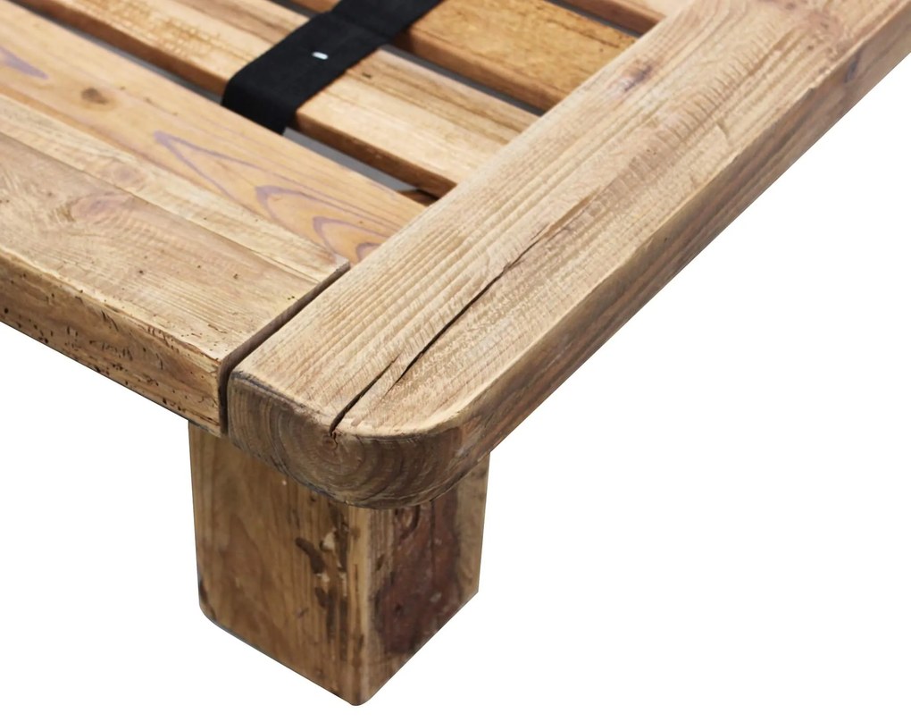 PEZ - letto in legno di pino invecchiato