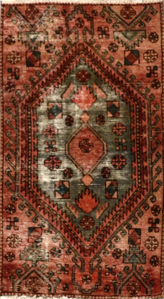 Vintage Tappeto persiano 130x70 (Iran)