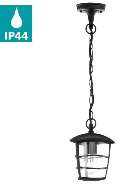 Eglo 93406 - Lampadario LED da esterno ALORIA 1xE27/8,5W/230V IP44
