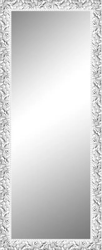 Specchio rettangolare in legno bianco 75.6 x 185.5 cm