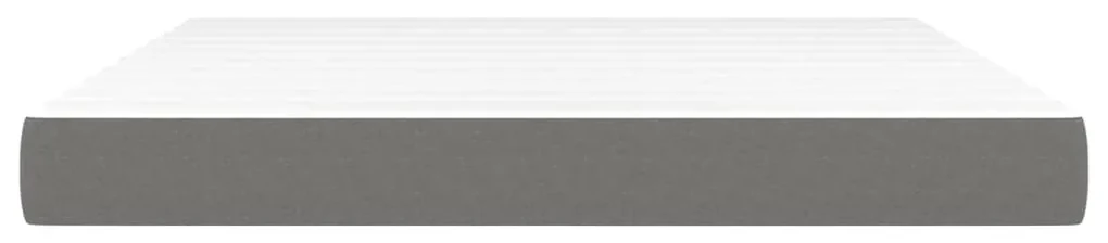 Materasso a molle insacchettate grigio scuro 180x200x20 cm