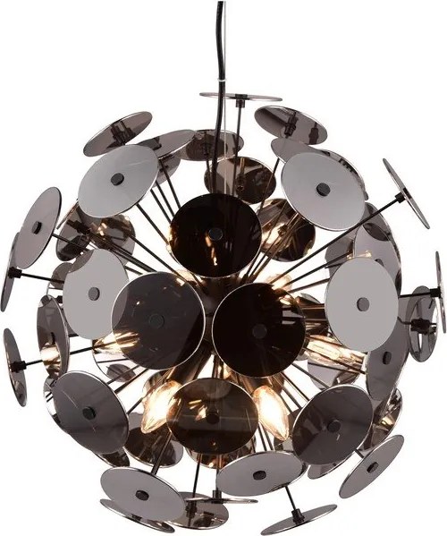 Apparecchio a sospensione nero opaco Discalgo - Trio