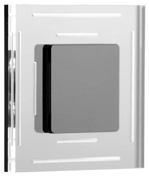 LDST SP-01-CB-BZ8- Illuminazione LED per scale SPACE 8xLED/1,2W/230V nero lucido