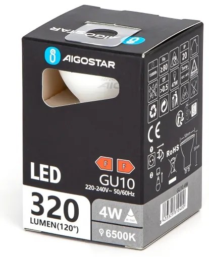 Lampadina LED GU10/4W/230V 6500K - Aigostar
