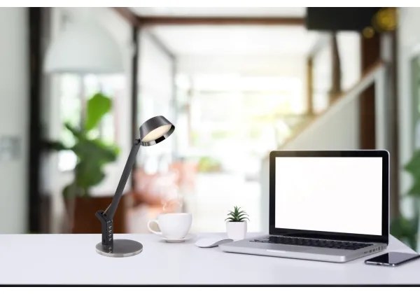 Globo 58422B - Lampada da tavolo LED dimmerabile URSINO LED/8W/230V