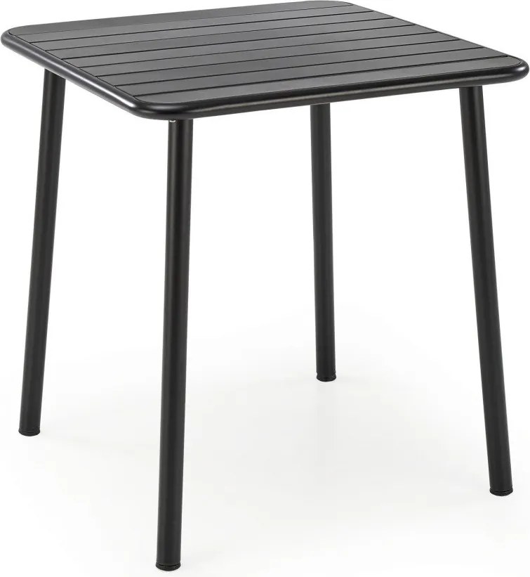 Tavolo quadrato Bosco nero L70 cm