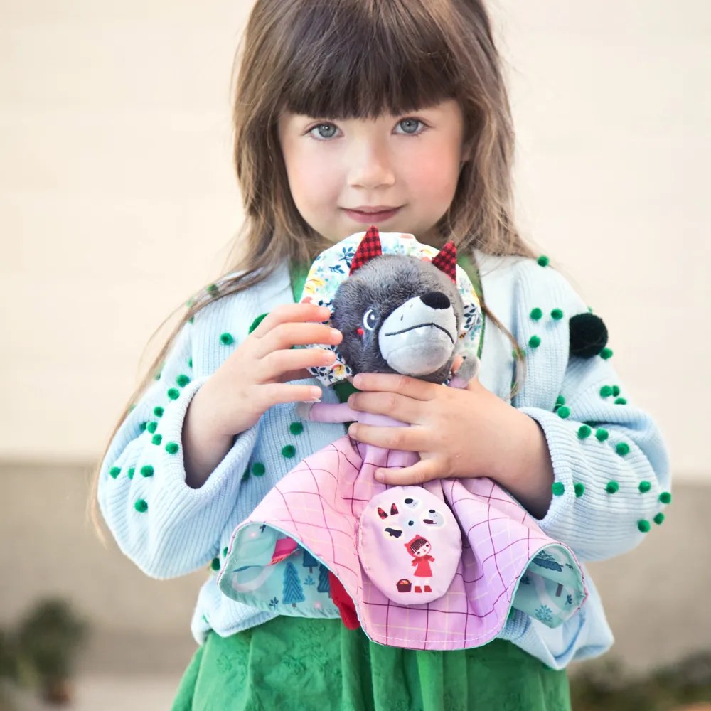 Lilliputiens - Pupazzo da racconto reversibile - Cappuccetto Rosso