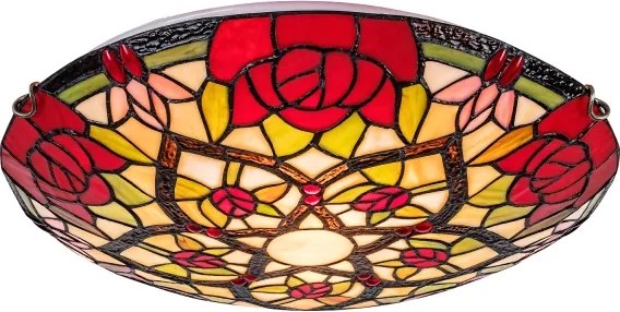 Brilagi - Lampada da soffitto in stile Tiffany GARLAN 2xE27/60W/230V