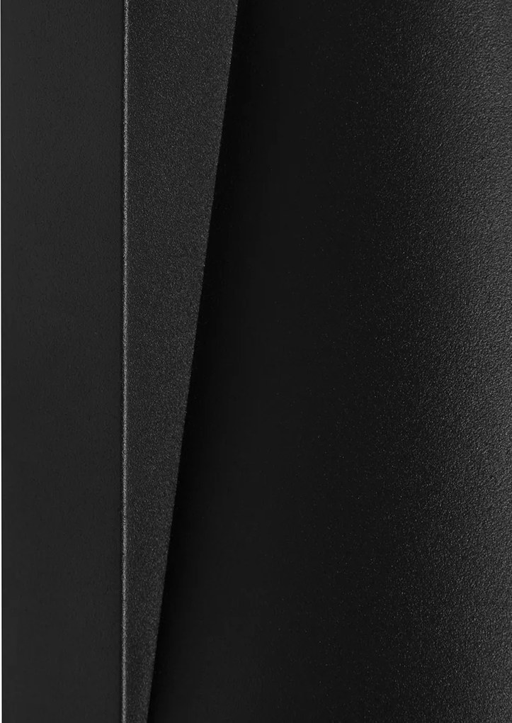 Lampada da parete per esterni intelligente nera IP44 con WiFi GU10 - Femke