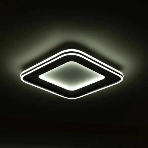 Brilagi - Lampada LED dimmerabile TRIVARO LED/88W/230V 3000-6000K 40x40 cm + telecomando