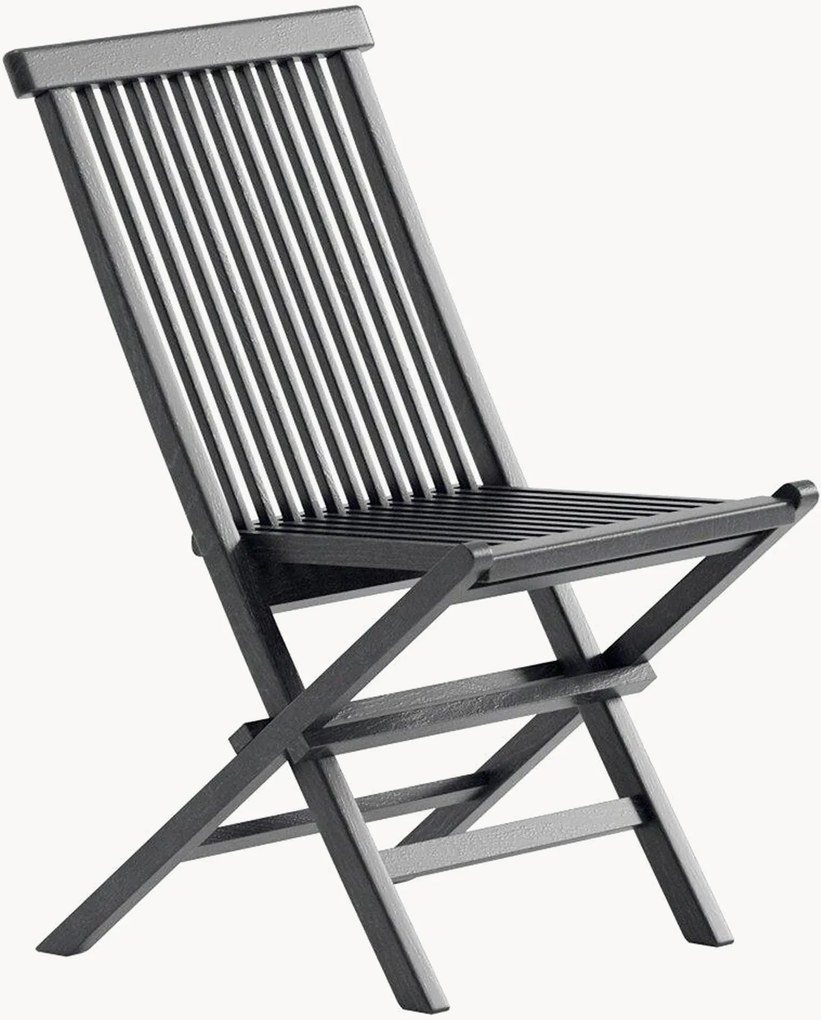 Set di 2 sedie da giardino in legno di teak Kenya