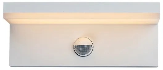 Rabalux 77116-Applique da esterno con sensore ZARAGOZA LED/9W/230V IP54  bianco
