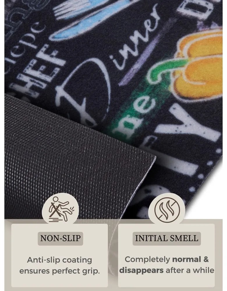 Tappeto 50x150 cm Delicious Kitchen Board - Hanse Home