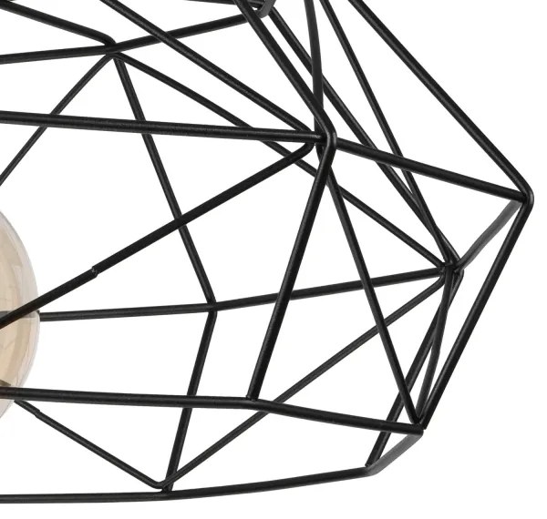 Brilagi - Plafoniera WOODY BASKET 1xE27/60W/230V rovere/noce