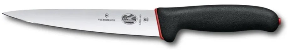 Victorinox - Coltello da carne DUAL GRIP 18 cm nero