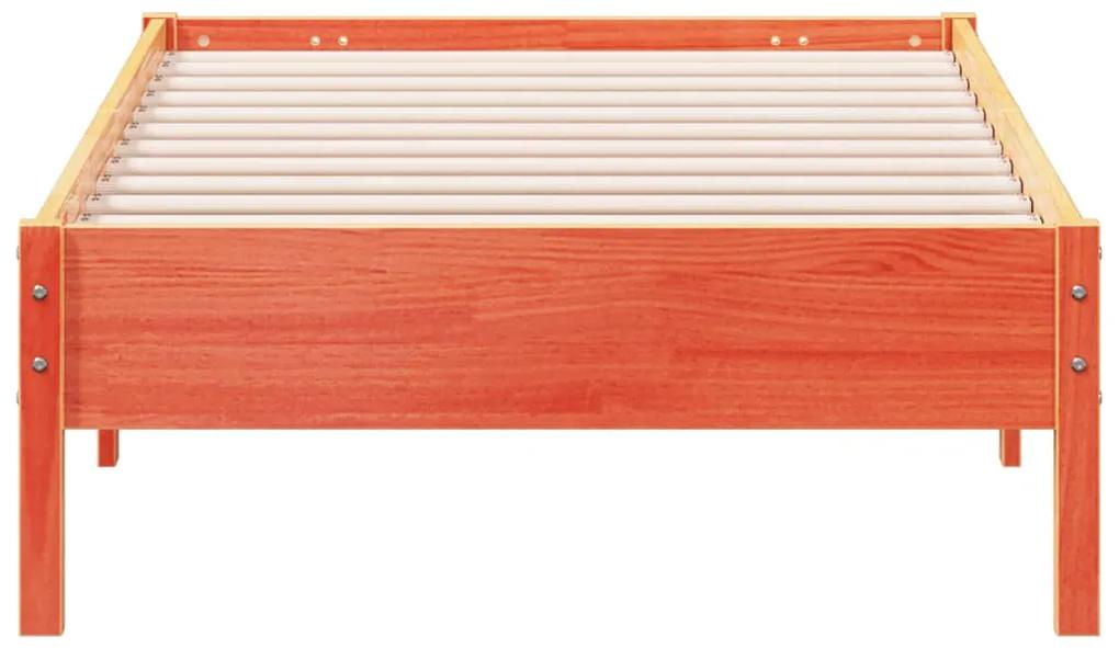 Giroletto marrone cera 75x190 cm in legno massello di pino