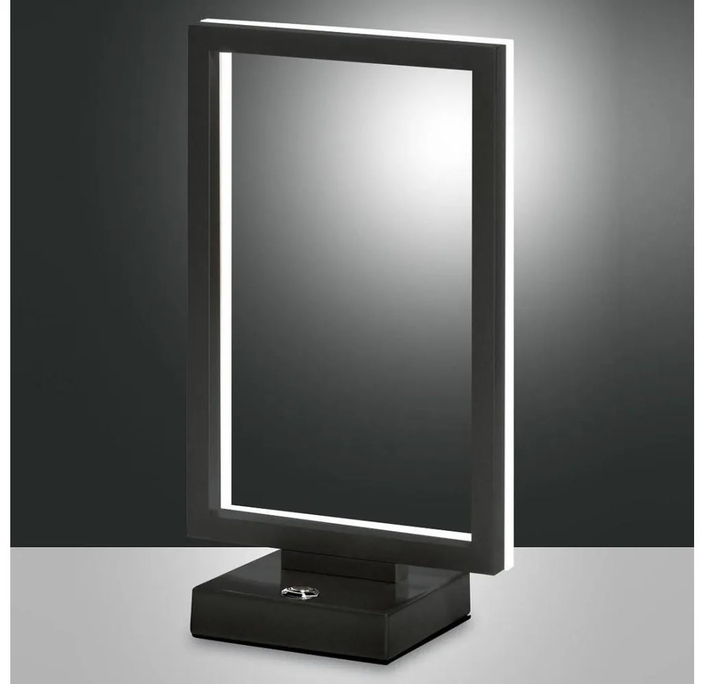 Fabas Luce 3394-30-282 - Lampada da tavolo LED dimmerabile BARD LED/15W/230V antracite