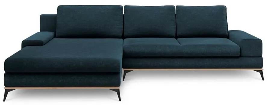 Divano letto angolare blu petrolio, angolo sinistro Planet - Windsor &amp; Co Sofas