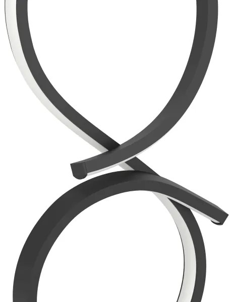 Eglo 901269 - Lampada da tavolo LED SERPINS LED/11,4W/230V 3000K nero