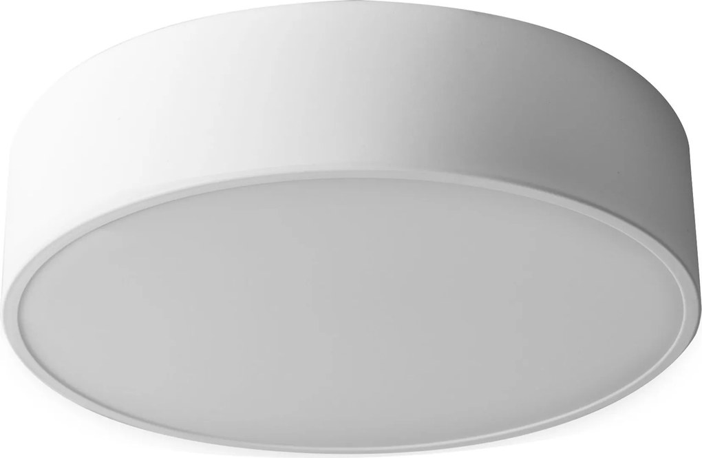 Lampada Plafoniere 30cm Rotonda Bianco Da Soffitto app641-3c