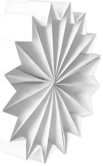 Brilagi - Decorazione natalizia a LED, fiocco di neve 30 cm, alimentazione 2x AA