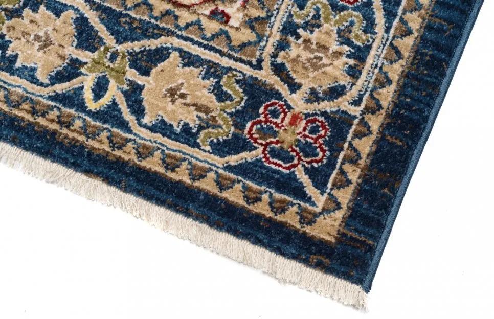 Tappeto orientale blu in stile marocchino Larghezza: 120 cm | Lunghezza: 170 cm